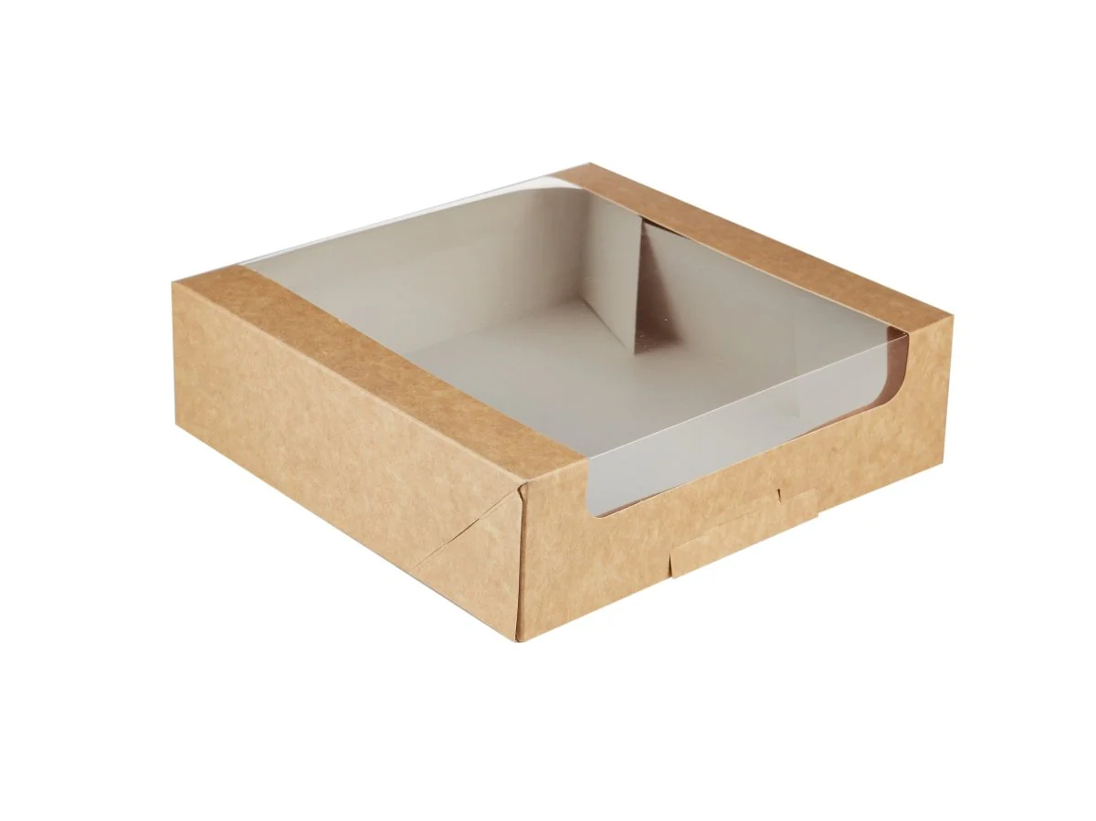 Kraft Rectangular Deli Box with Window - Image 7