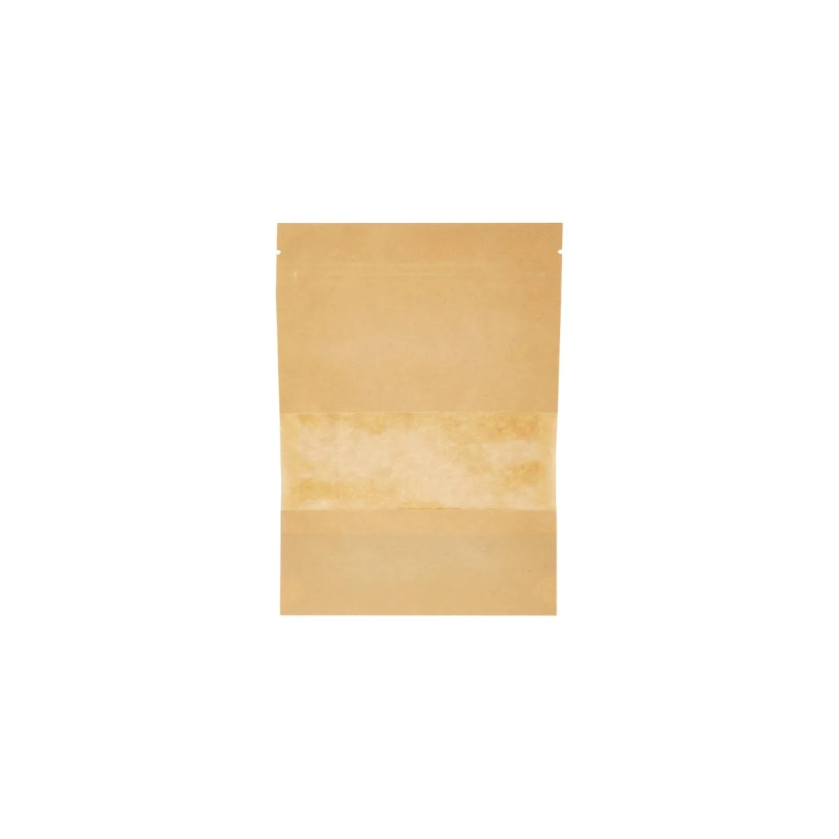 Kraft Resealable Paper Bag With Window 50 Pieces - Image 10