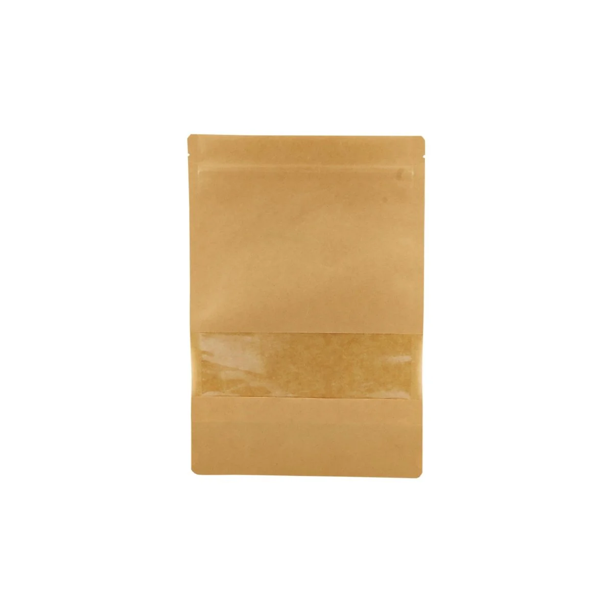 Kraft Resealable Paper Bag With Window 50 Pieces - Image 13