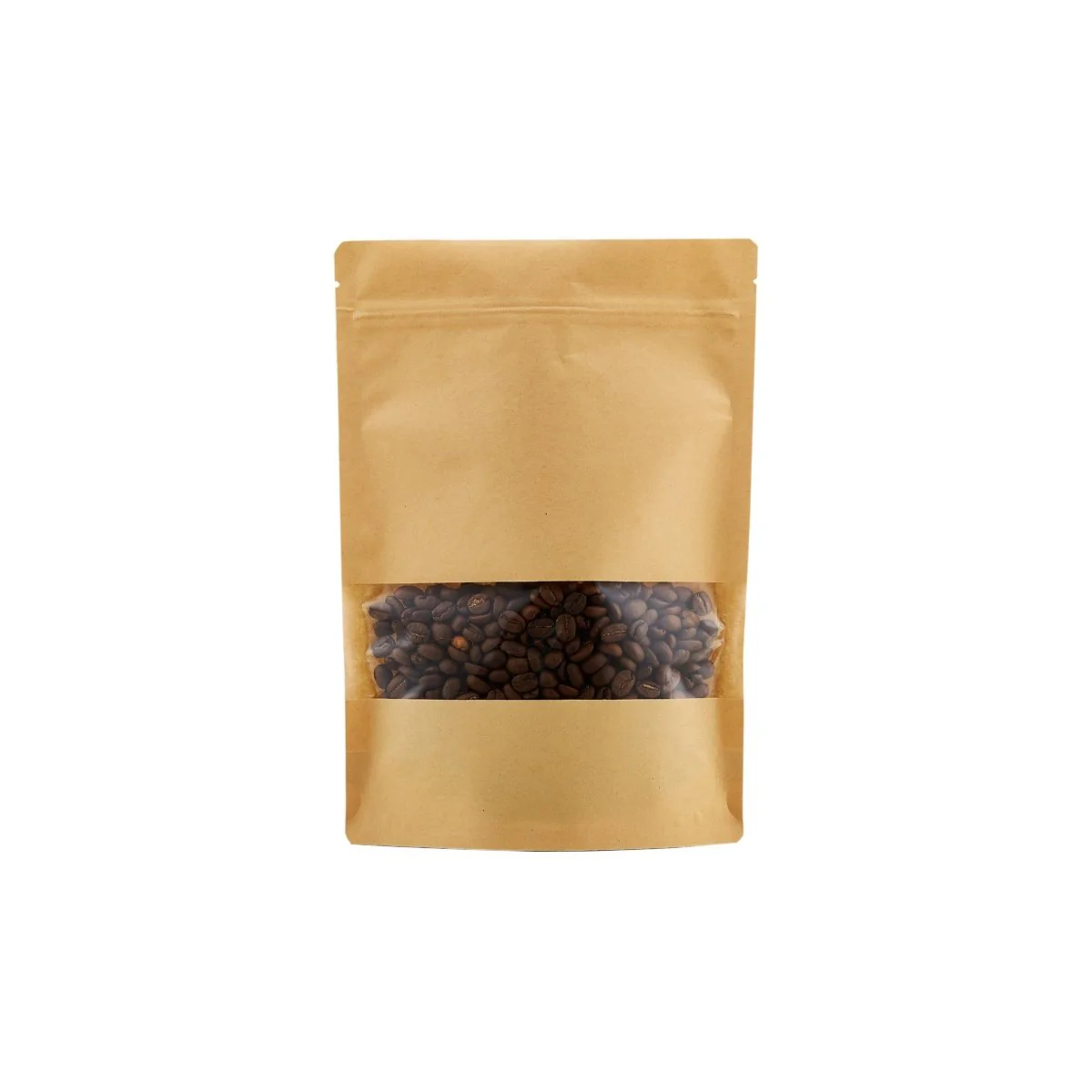 Kraft Resealable Paper Bag With Window 50 Pieces - Image 14