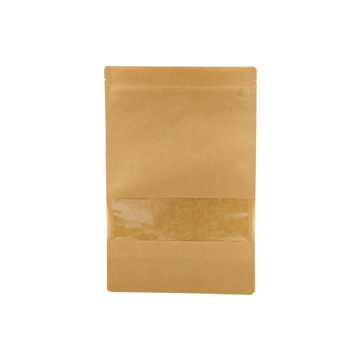 Kraft Resealable Paper Bag With Window 50 Pieces - Image 16