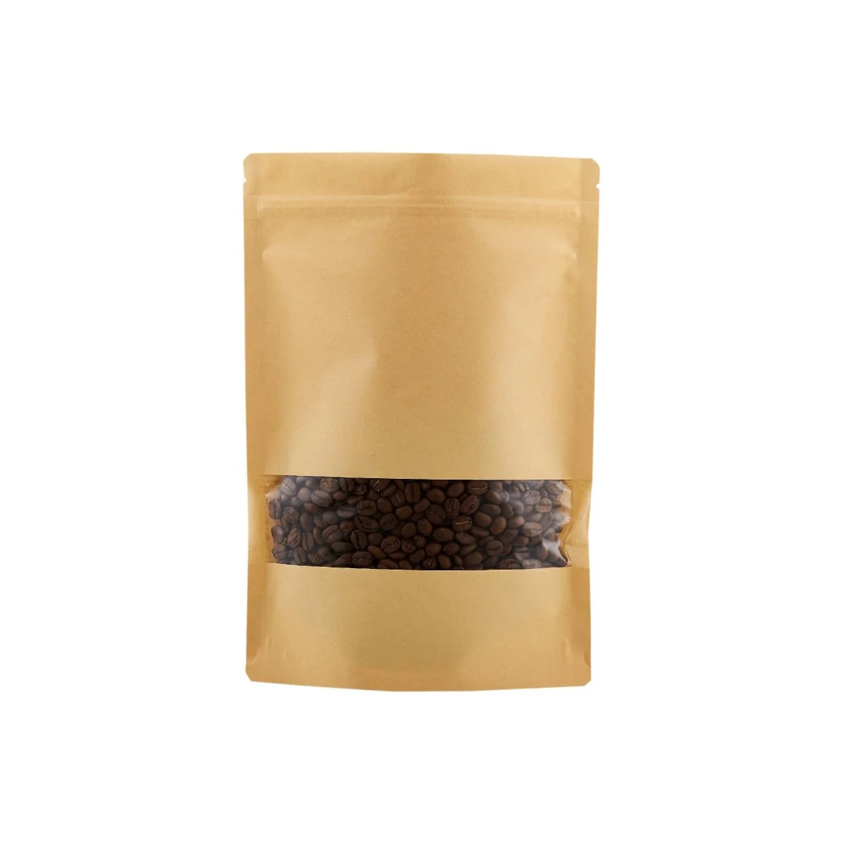 Kraft Resealable Paper Bag With Window 50 Pieces - Image 17
