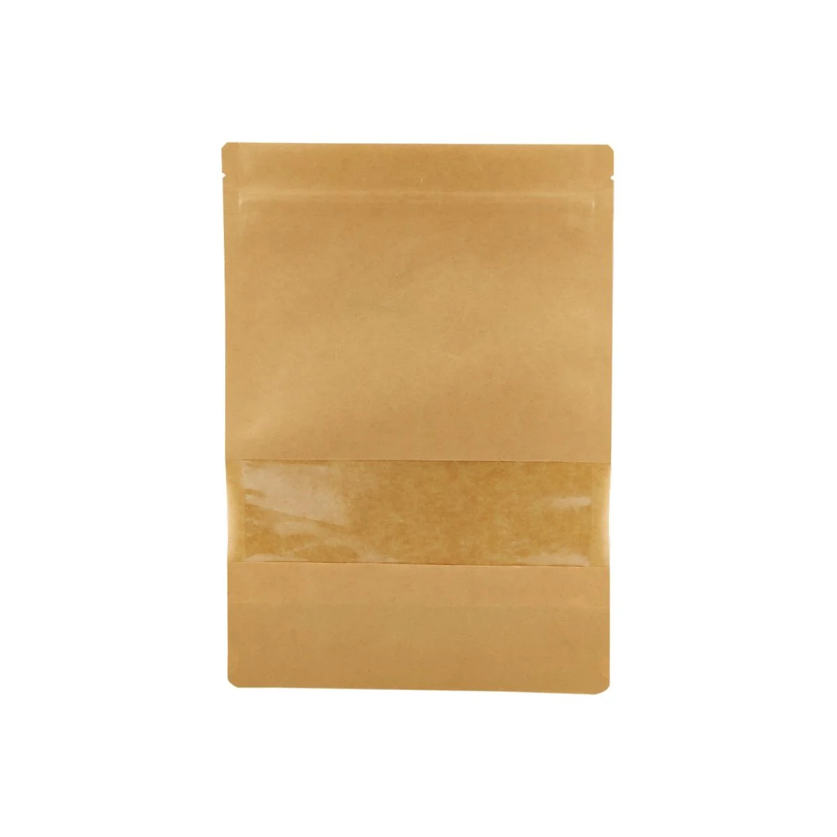Kraft Resealable Paper Bag With Window 50 Pieces - Image 19