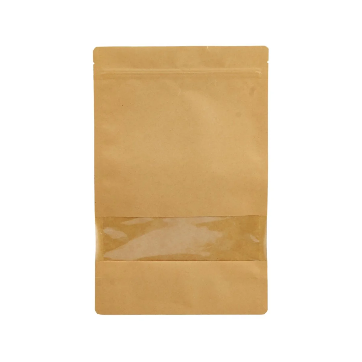 Kraft Resealable Paper Bag With Window 50 Pieces - Image 22
