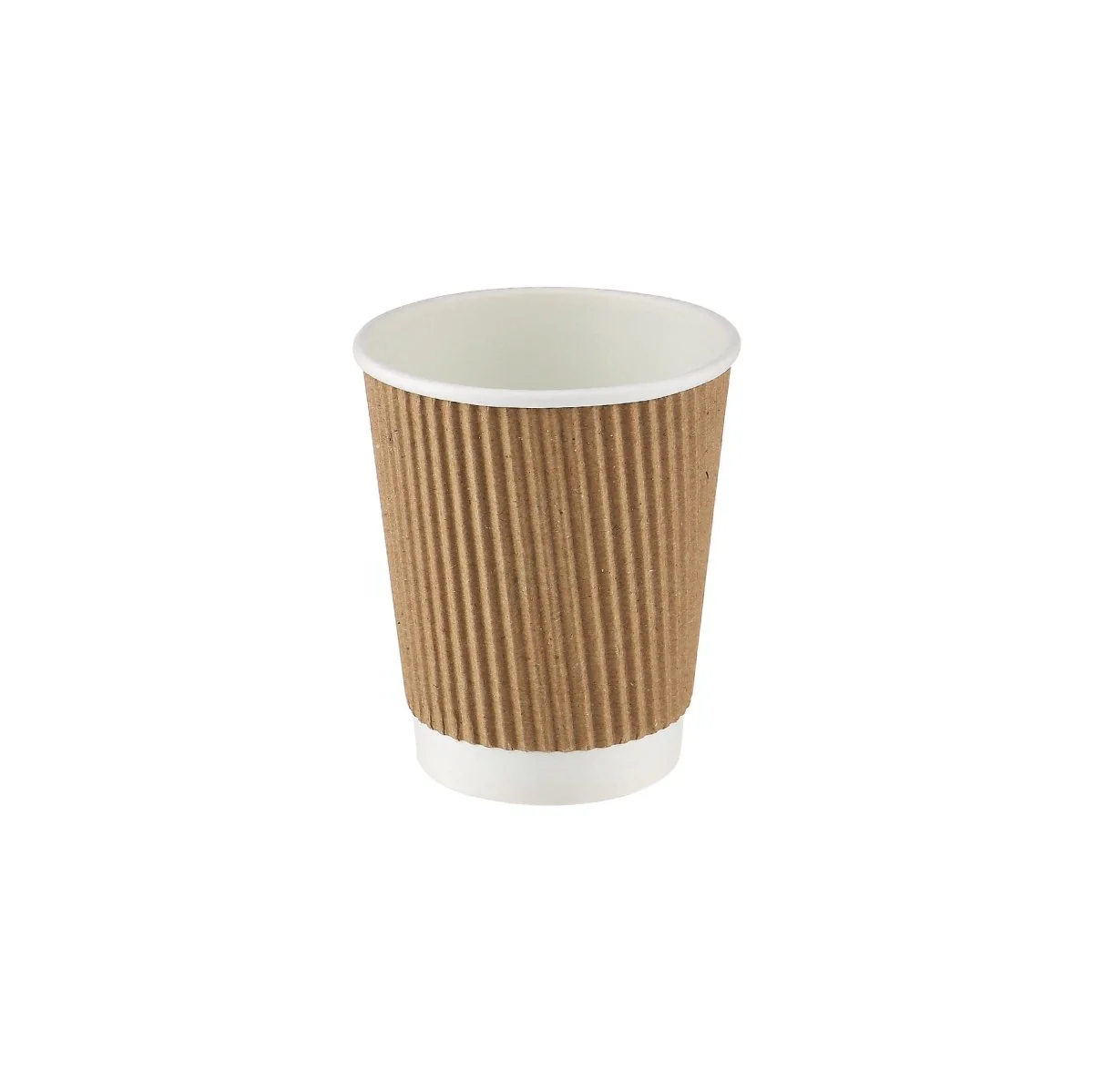 Kraft Ripple Paper Cups - Image 2