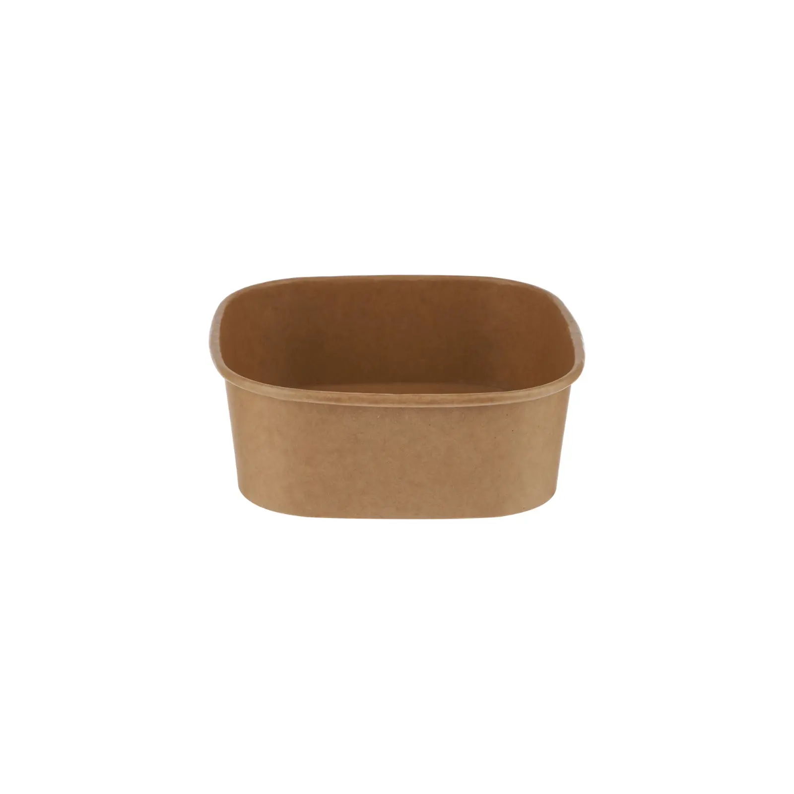Kraft Square Container With Lid - Image 4