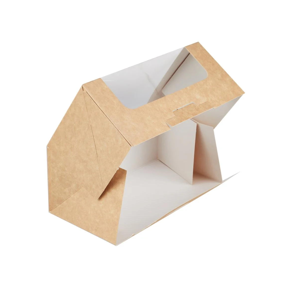Kraft Square Deli Box with Window - Image 14
