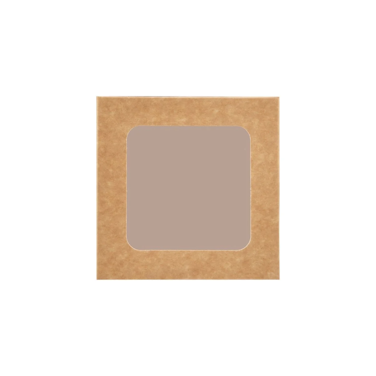 Kraft Square Salad Box with Window 250 Pieces - Image 10