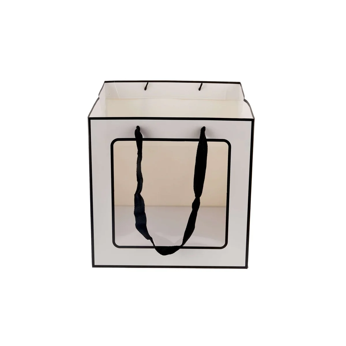 Luxury Gift Paper Bag With Window - Image 11