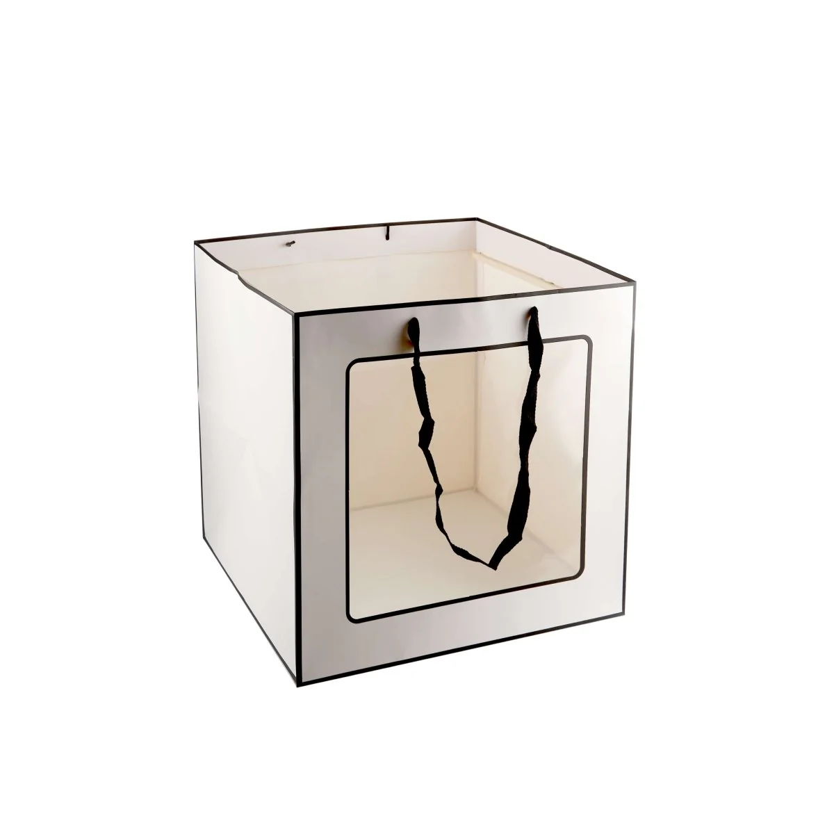Luxury Gift Paper Bag With Window - Image 13