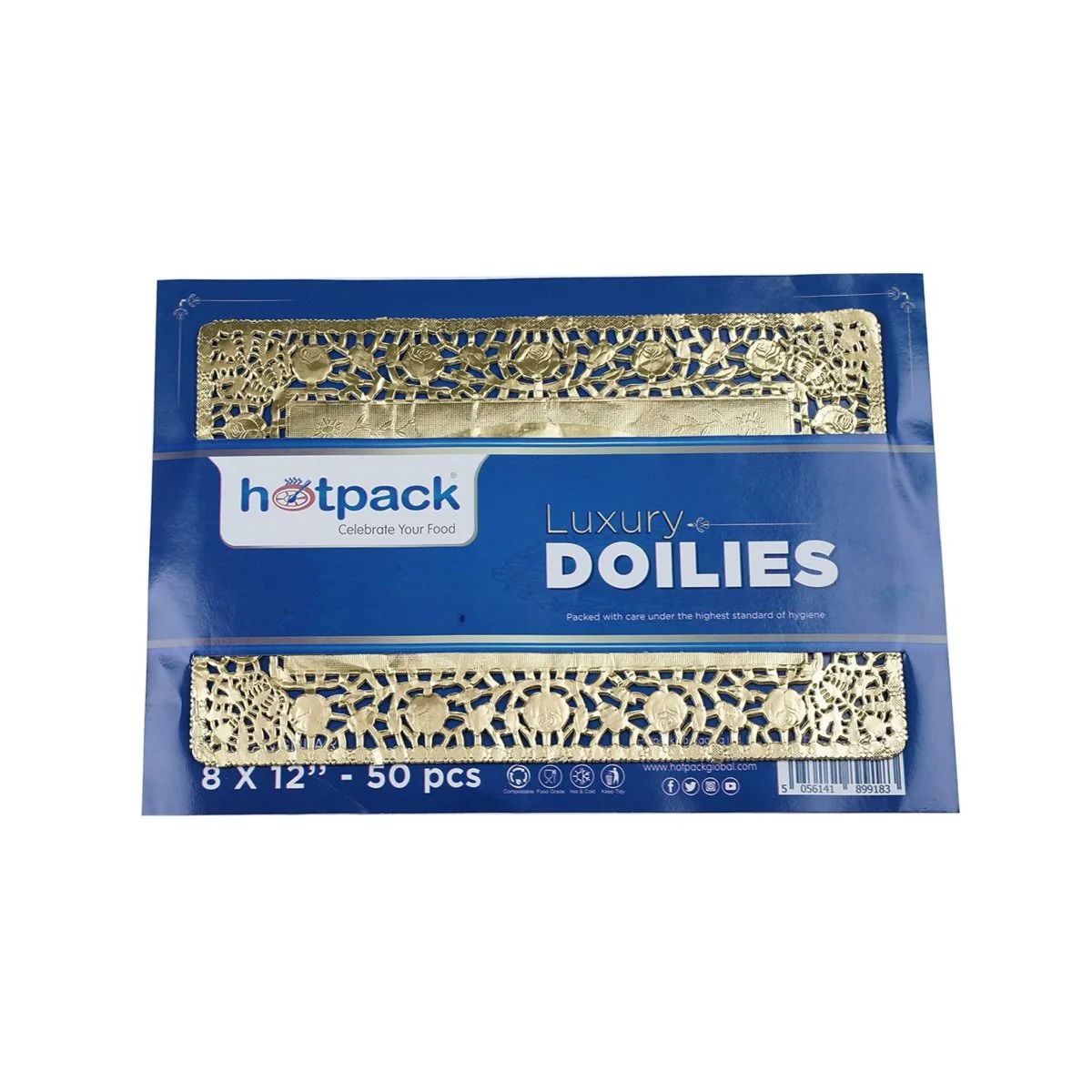 Luxury Rectangular Doilies Paper