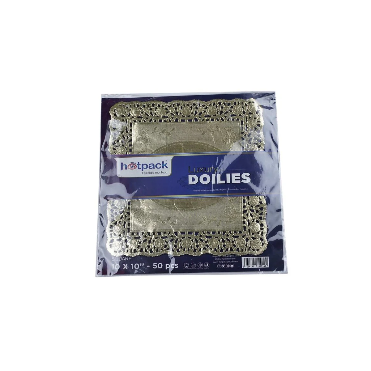 Luxury Square Doilies Paper