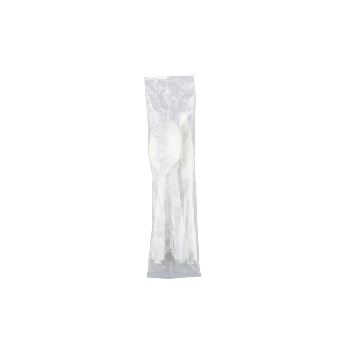 Medium Duty White PP Cutlery Set - Image 2