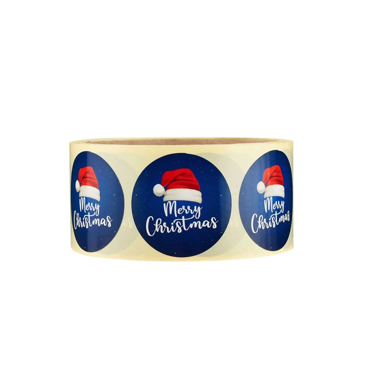 Merry Christmas Sticker Roll 250 Pieces x 2 Designs - Image 3