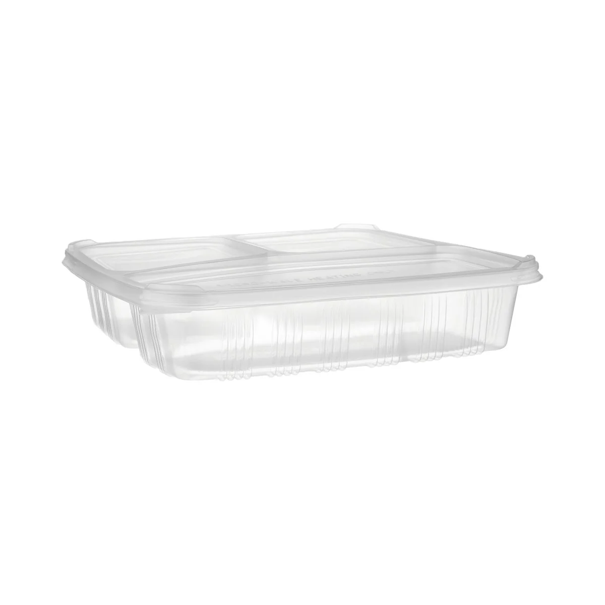 Microwaveable 3 Compartment Container With Lid - Image 2