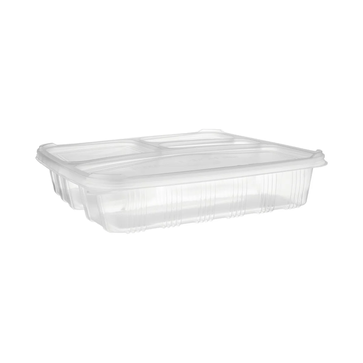 Microwaveable 4 Compartment Container With Lid - Image 2