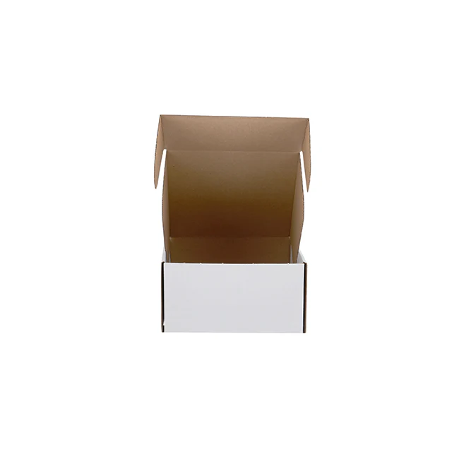 Multipurpose Cardboard Corrugated E-Commerce Shipping Box | White - Image 13