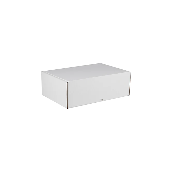 Multipurpose Cardboard Corrugated E-Commerce Shipping Box | White - Image 3