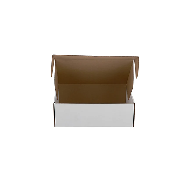 Multipurpose Cardboard Corrugated E-Commerce Shipping Box | White - Image 6