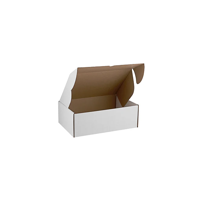 Multipurpose Cardboard Corrugated E-Commerce Shipping Box | White - Image 7