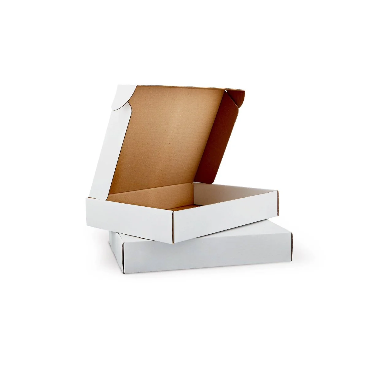 Multipurpose Cardboard Corrugated E-commerce Shipping Box | White - Image 4