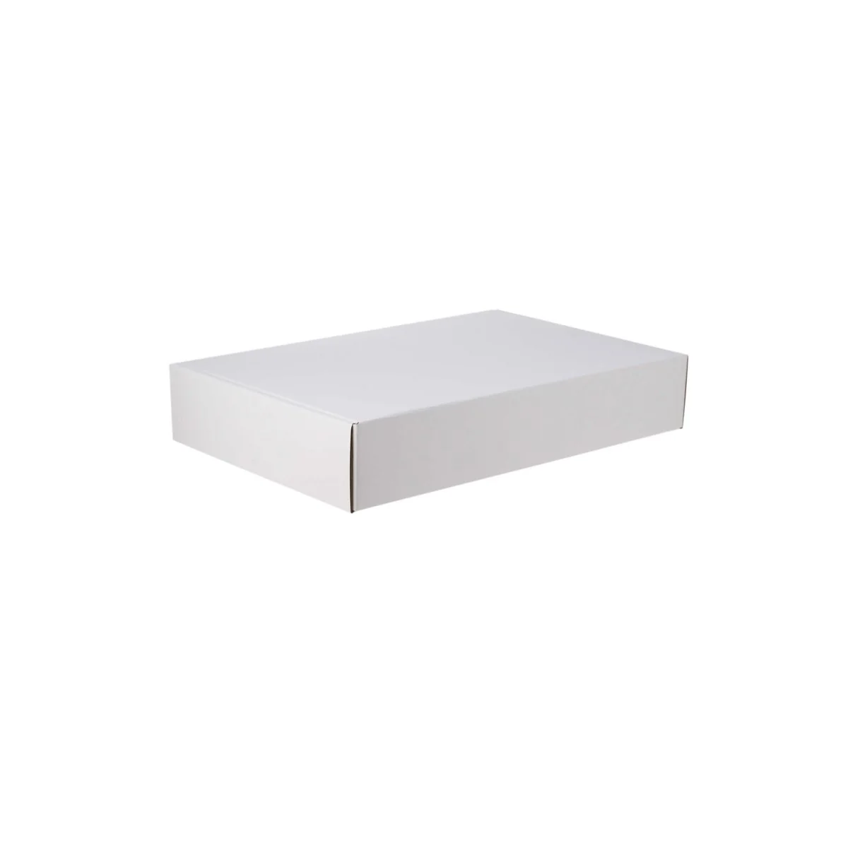 Multipurpose Cardboard Corrugated E-commerce Shipping Box | White - Image 8