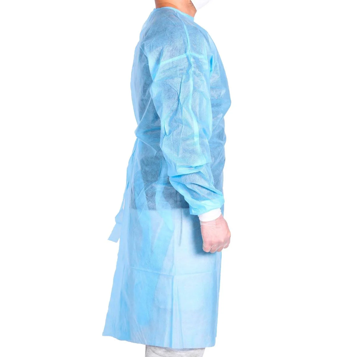 Non-Woven Isolation Gown 1 Piece - Image 6