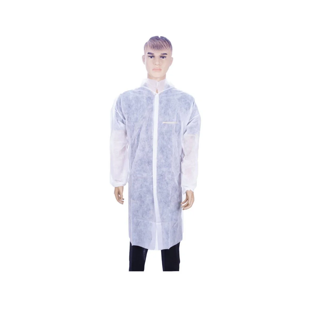 Non Woven Visitor Coat White Color Large   50 Pieces