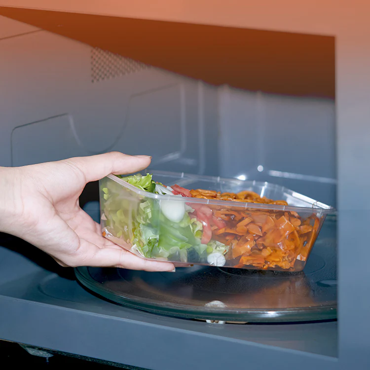 Offer Pack Clear Microwaveable Rectangle Container - Image 22