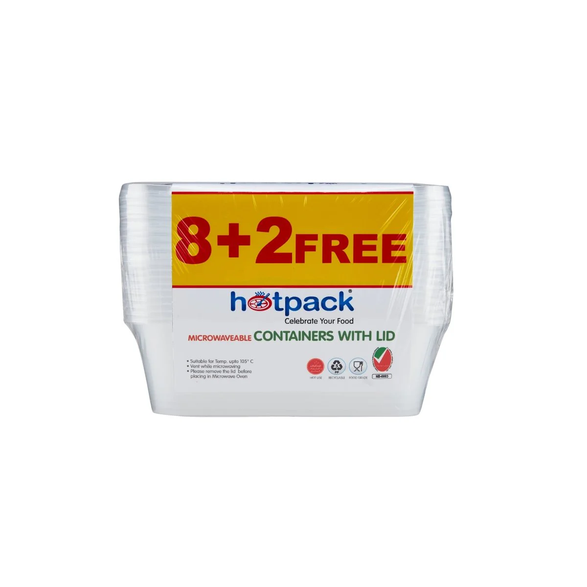 Offer Pack Clear Microwaveable Rectangle Container - Image 8