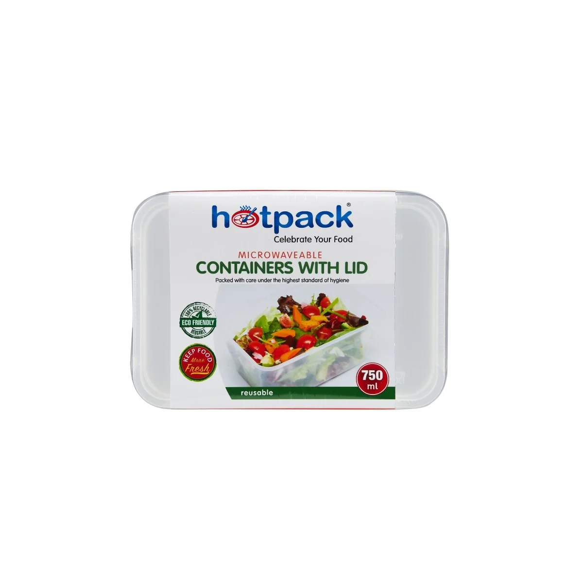 Offer Pack Clear Microwaveable Rectangle Container - Image 9