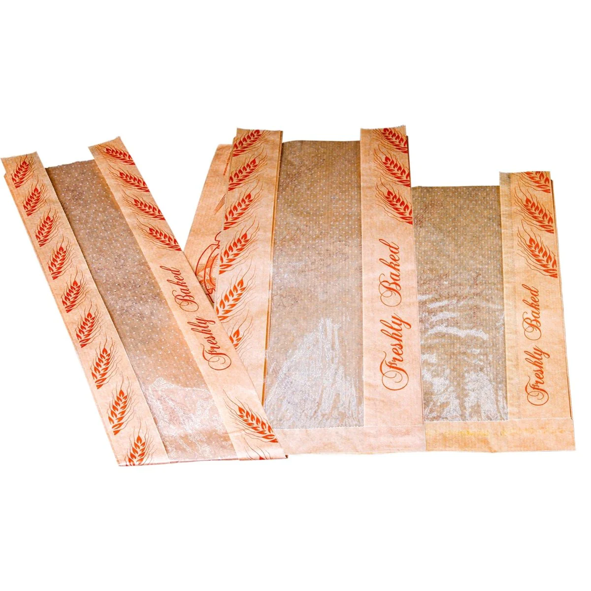 Paper Bread Bag With Window 1000 Pieces
