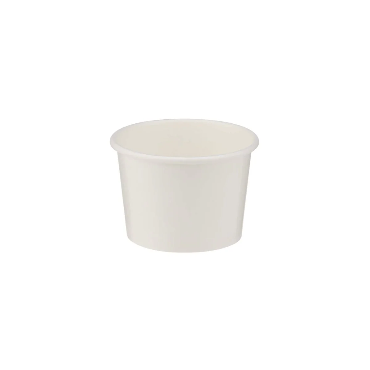 Paper Ice Cream Cup White 1000 Pieces - Image 2