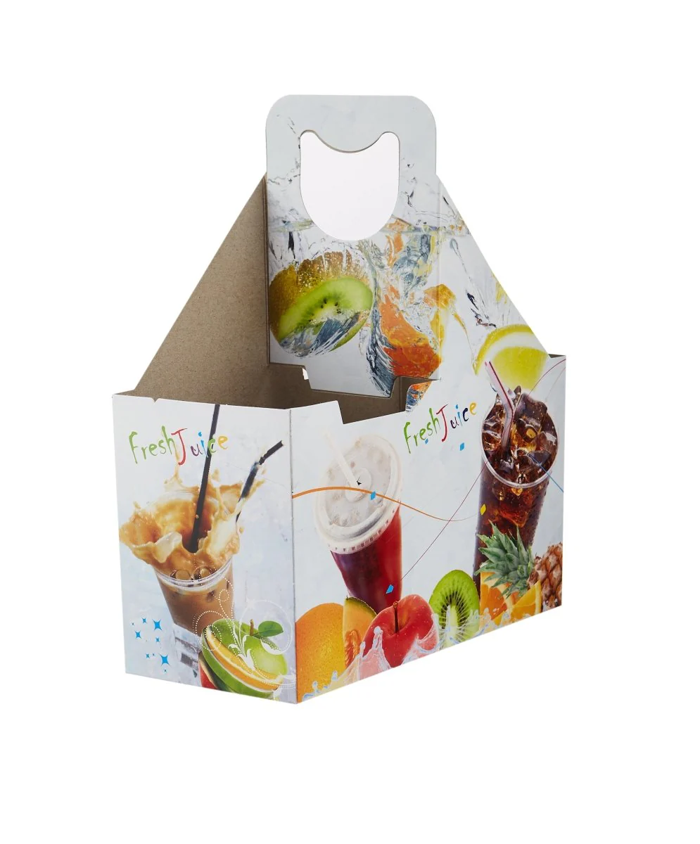 Paper Juice Cup Carrier - Image 3