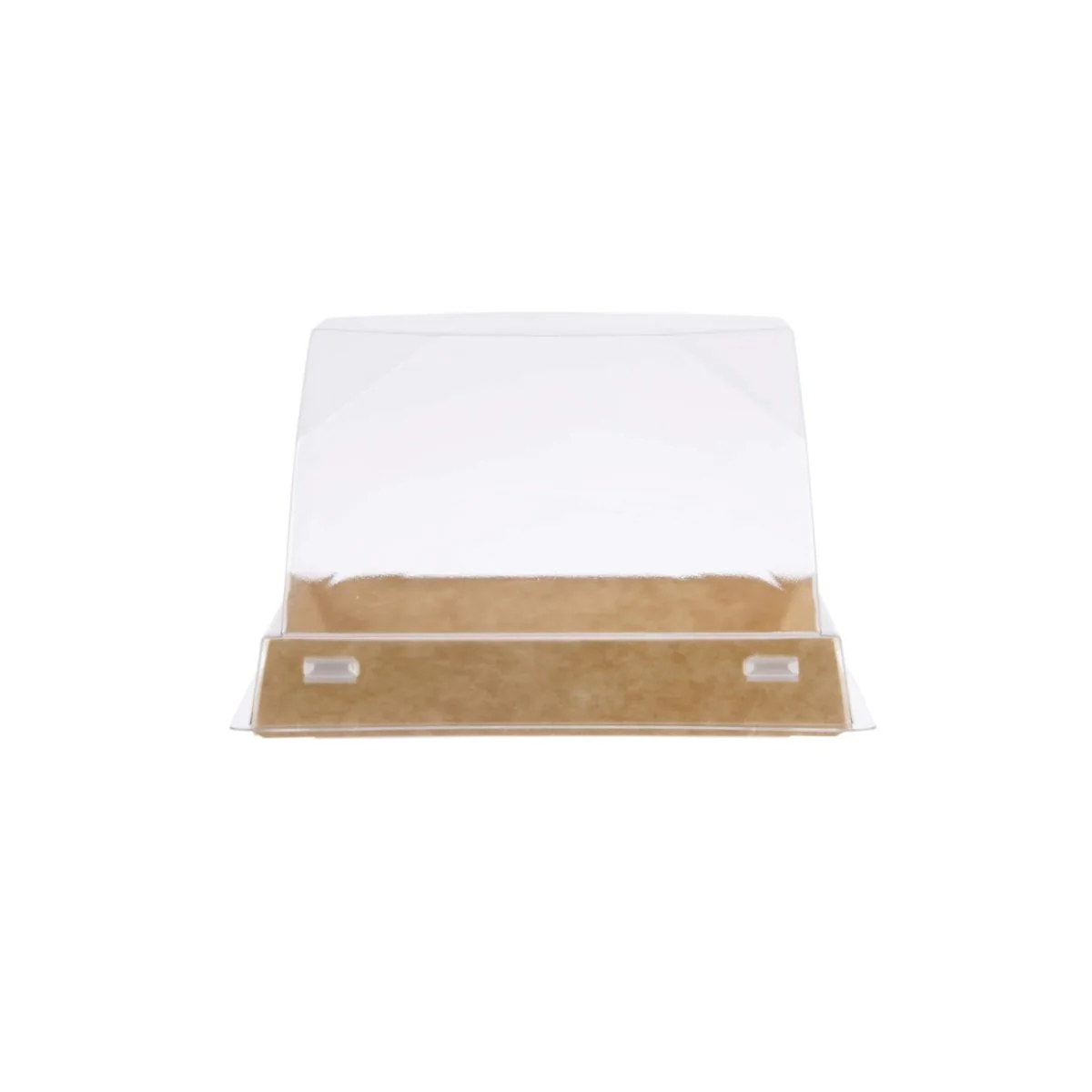 Paper Pastry Containers With Clear Lid