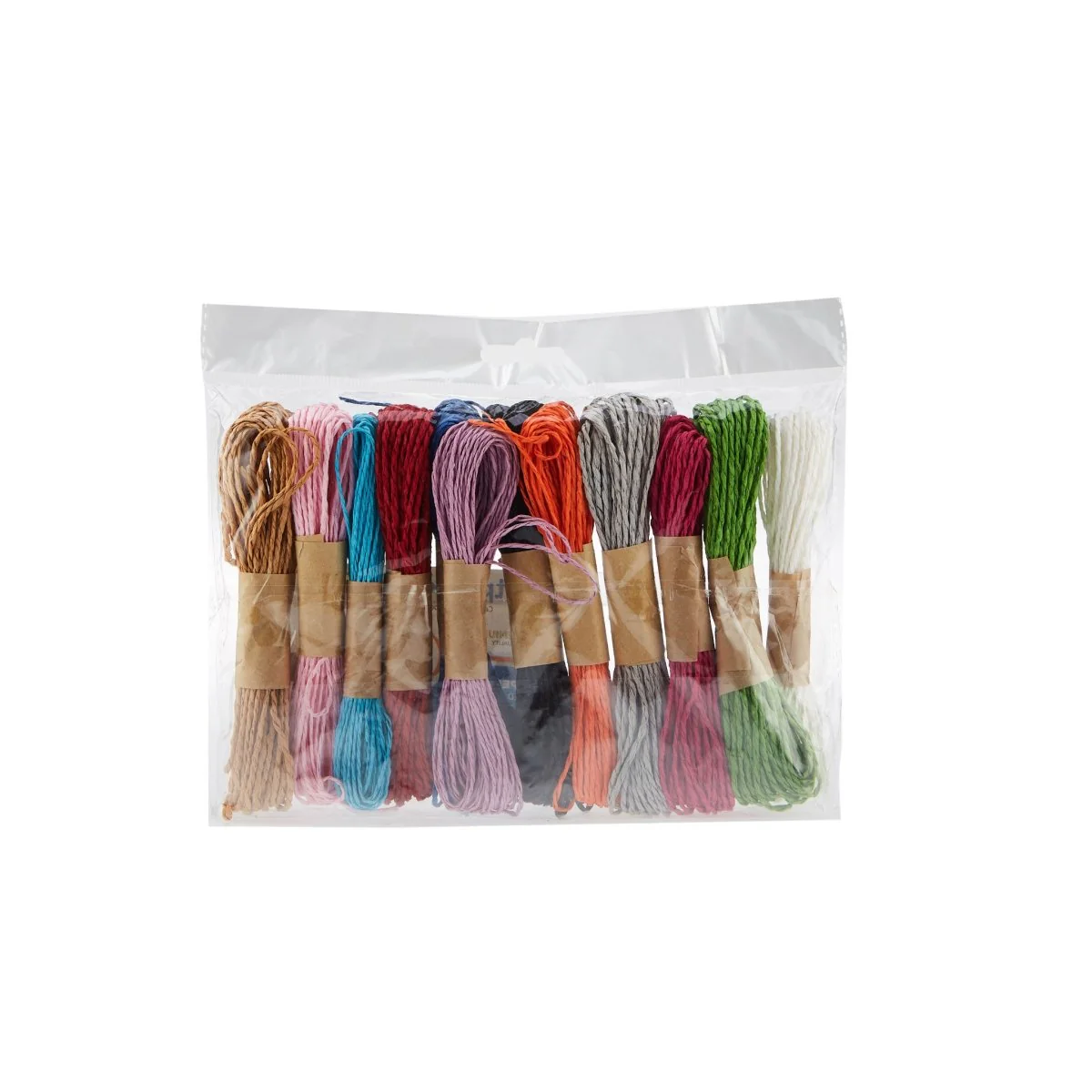 Paper Rope Mixed Colors (10 Meters * 12 Rolls) - Image 2