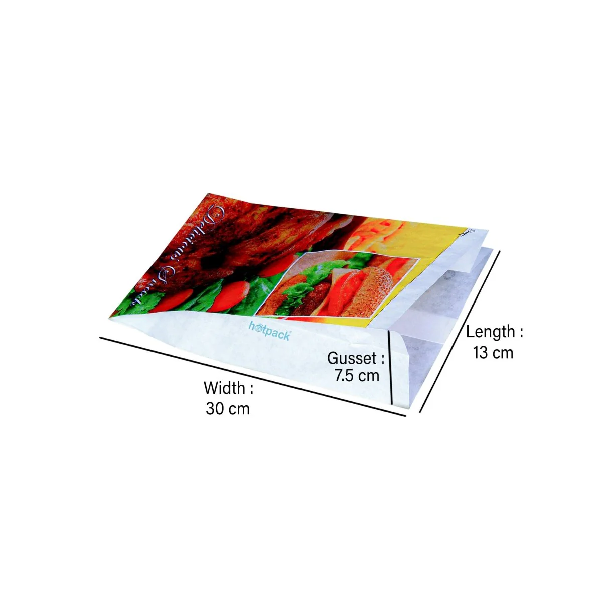 PE Coated Chicken Paper Bag 500 Pieces - Image 5