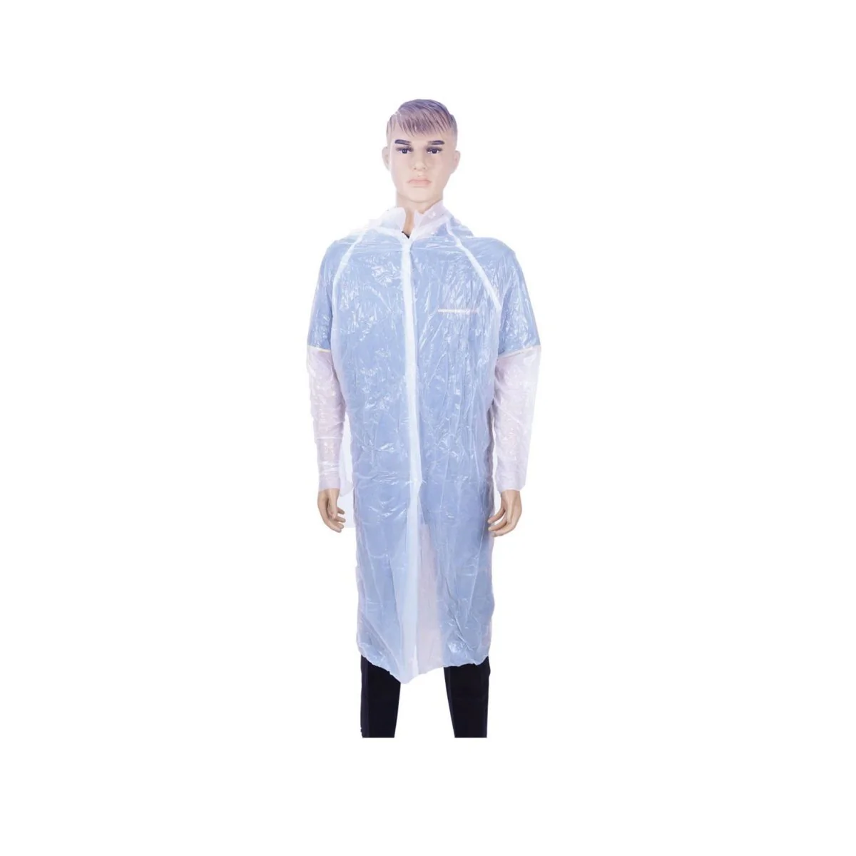 PE Visitor Coat White Color 10 Pieces X 20 Packets
