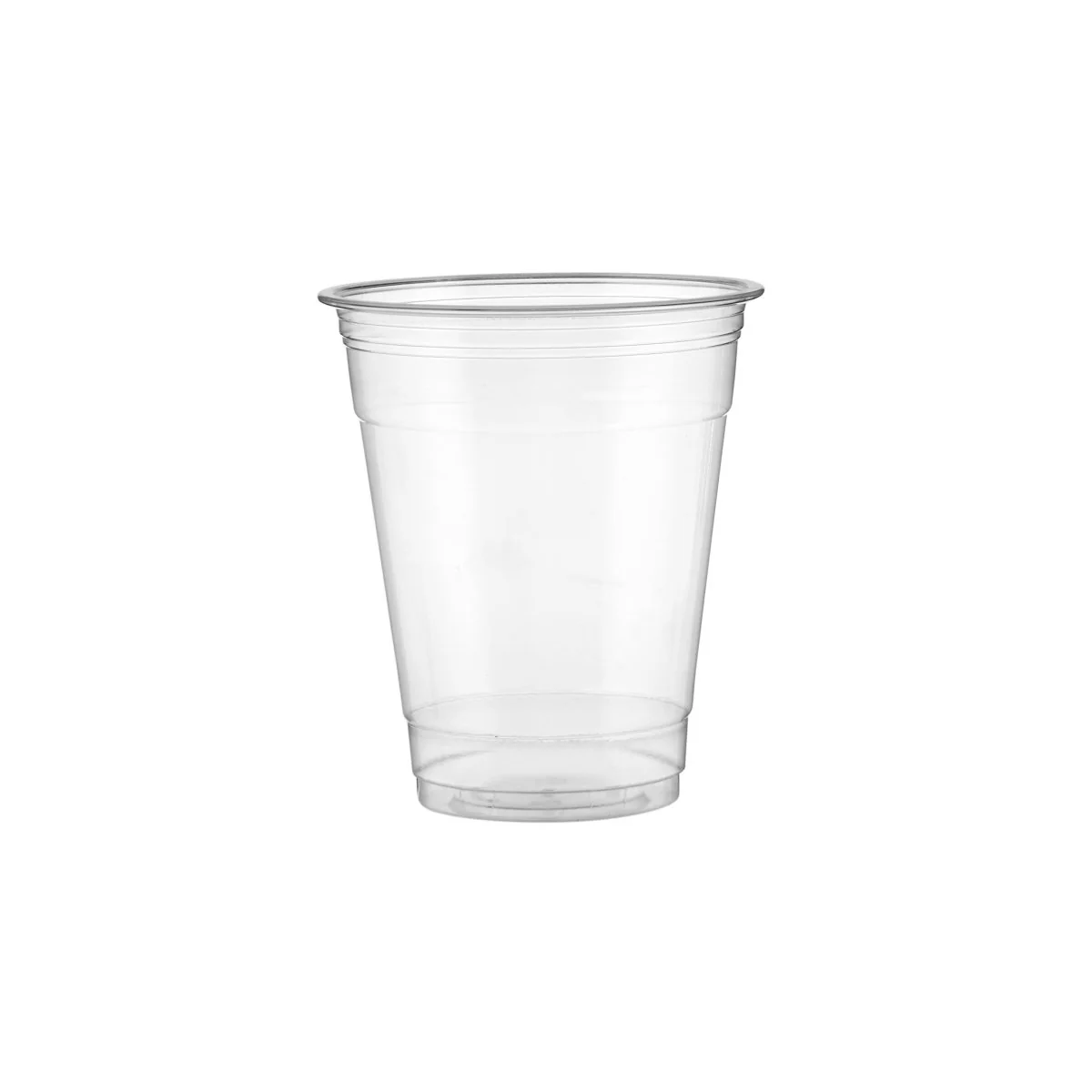 PET Clear Juice Cup 12 oz + Dome Lid with Hole | 500 Pieces Each - Image 2