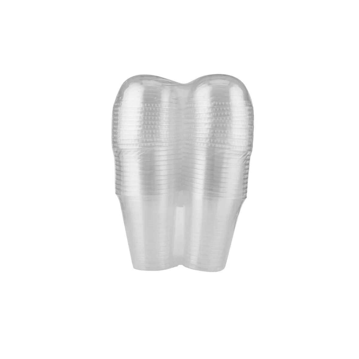 PET Clear Juice Cup with Dome Lids - Image 7
