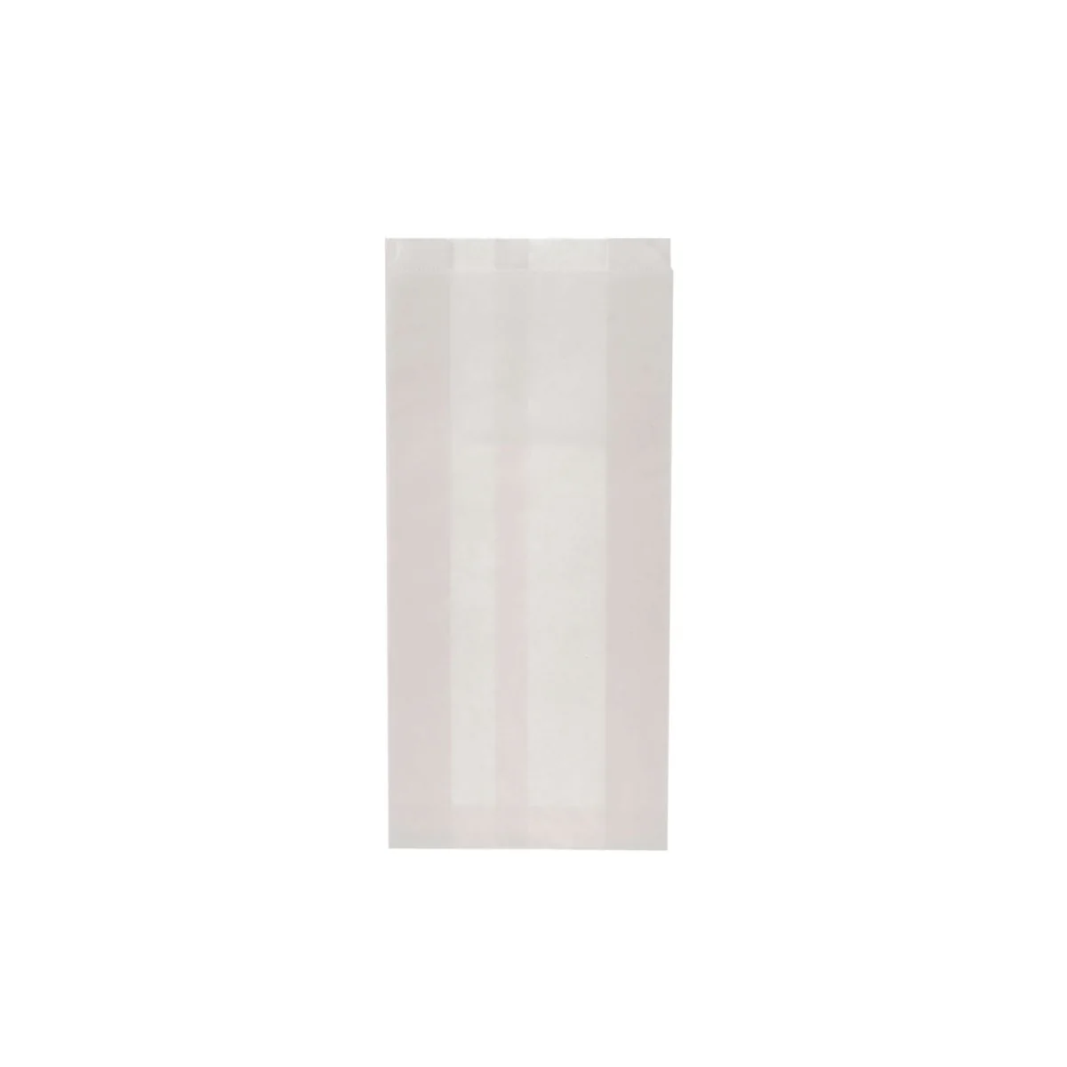 Pinch Flat Bottom Bags White Paper Bag - Image 10
