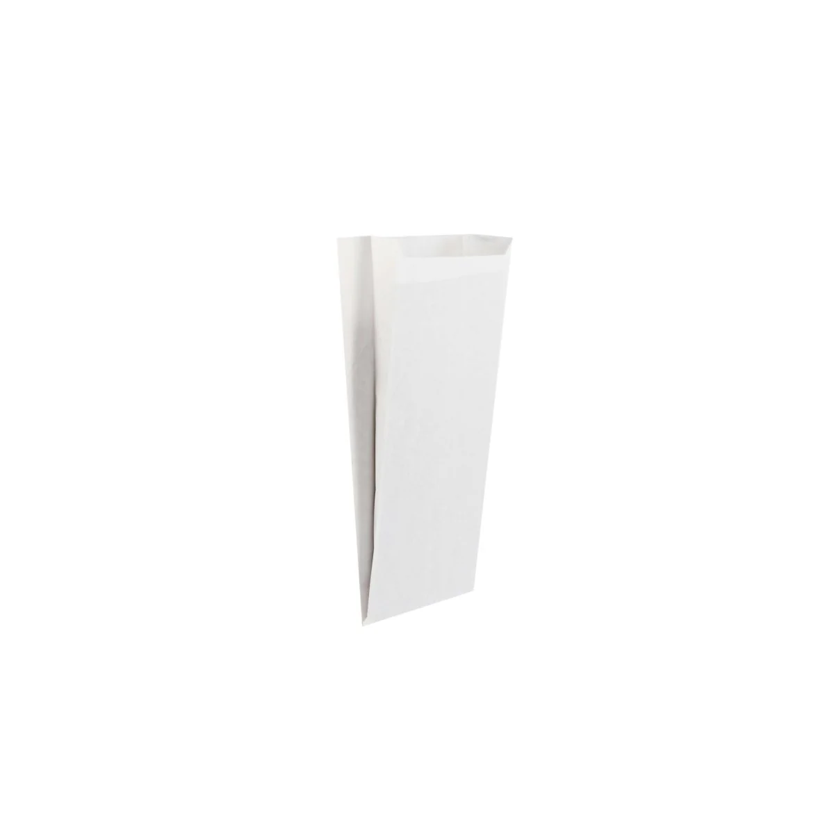 Pinch Flat Bottom Bags White Paper Bag - Image 11