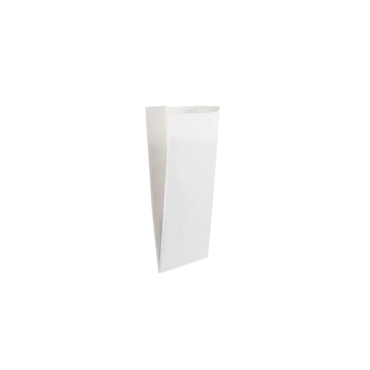 Pinch Flat Bottom Bags White Paper Bag - Image 15