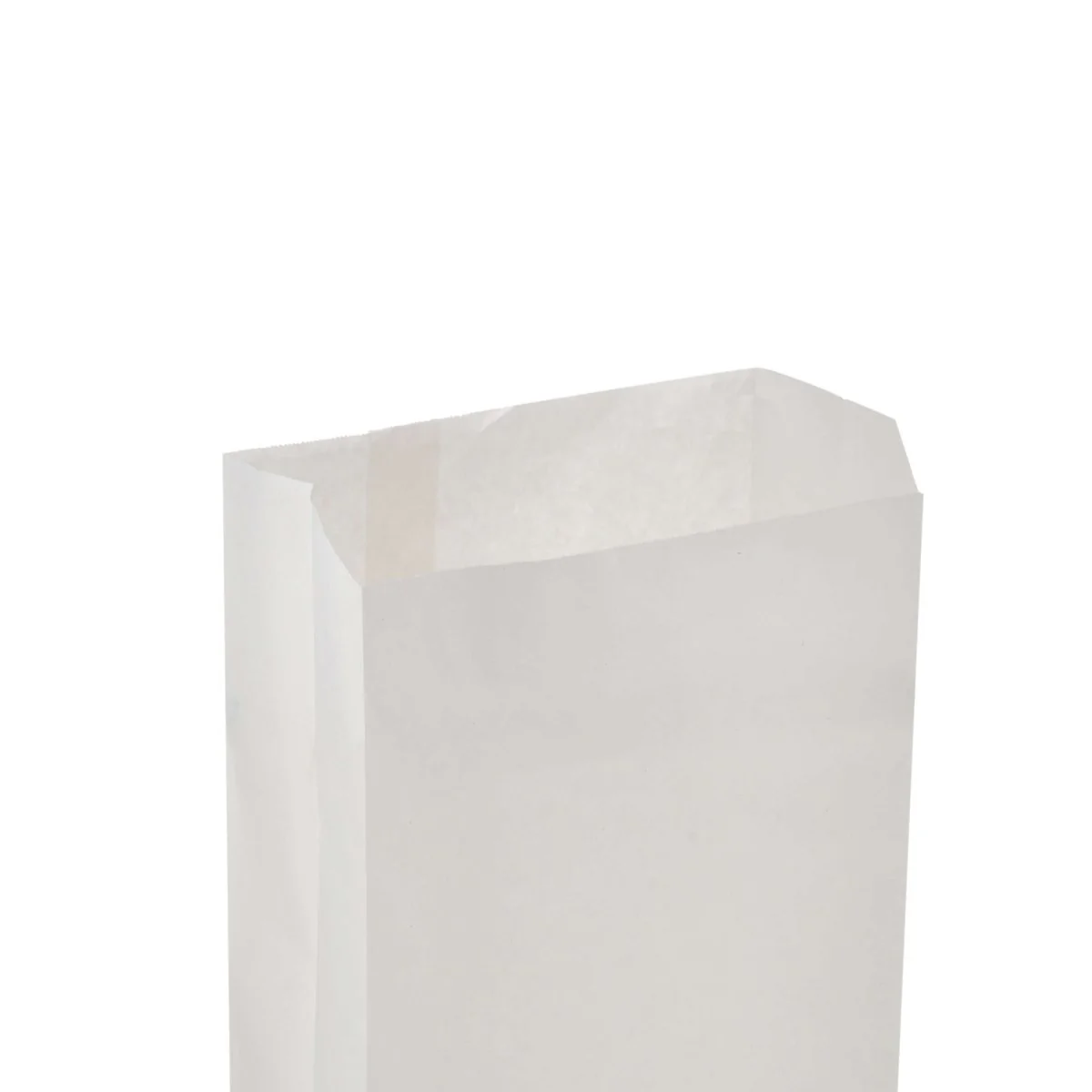 Pinch Flat Bottom Bags White Paper Bag - Image 17