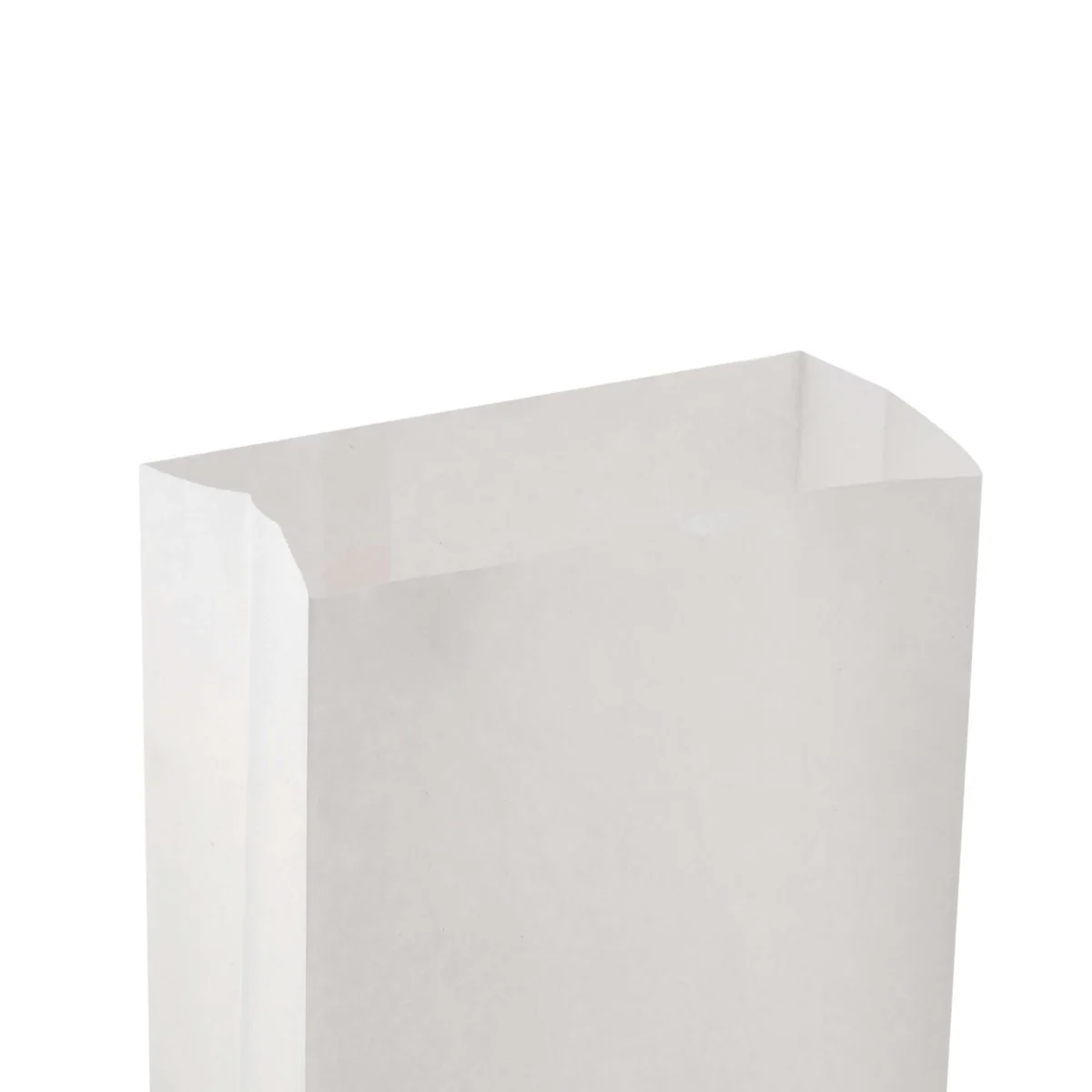 Pinch Flat Bottom Bags White Paper Bag - Image 21