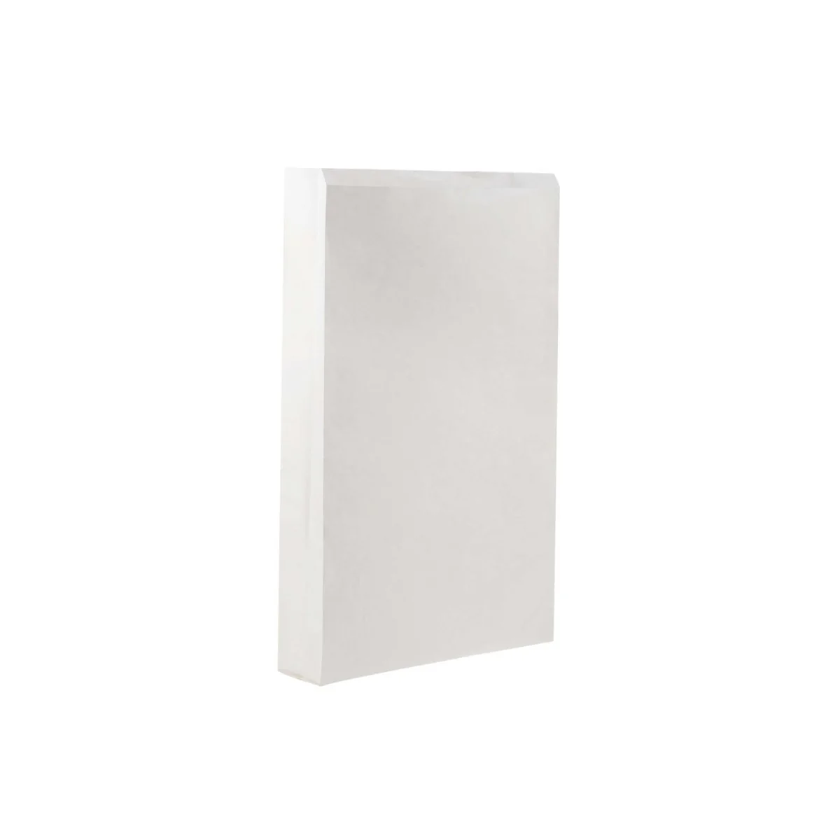 Pinch Flat Bottom Bags White Paper Bag - Image 23