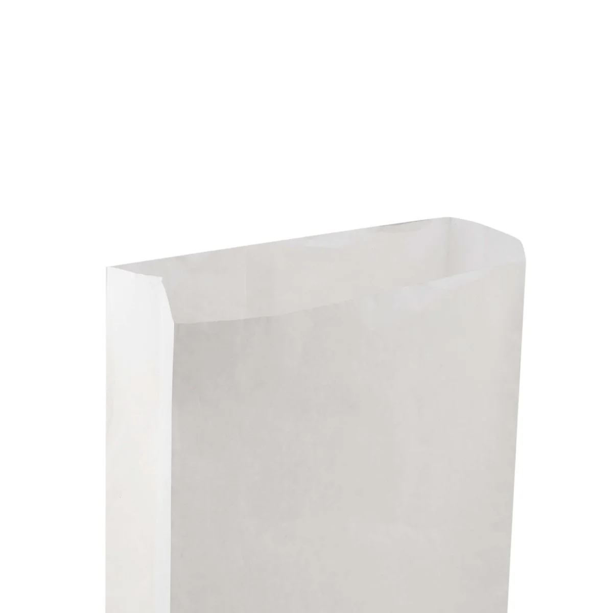 Pinch Flat Bottom Bags White Paper Bag - Image 24
