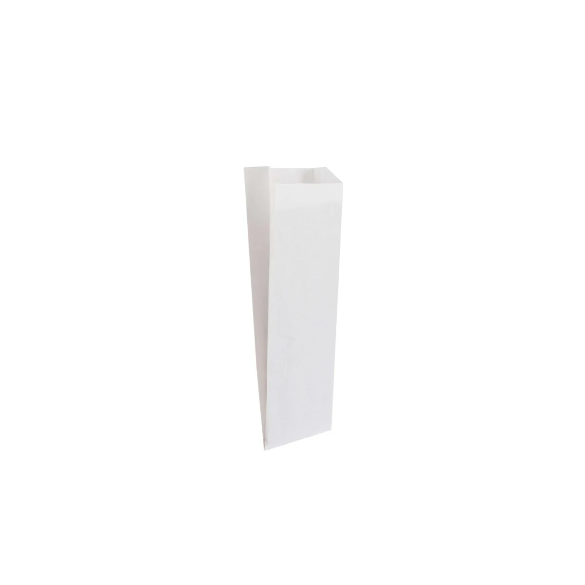 Pinch Flat Bottom Bags White Paper Bag - Image 7