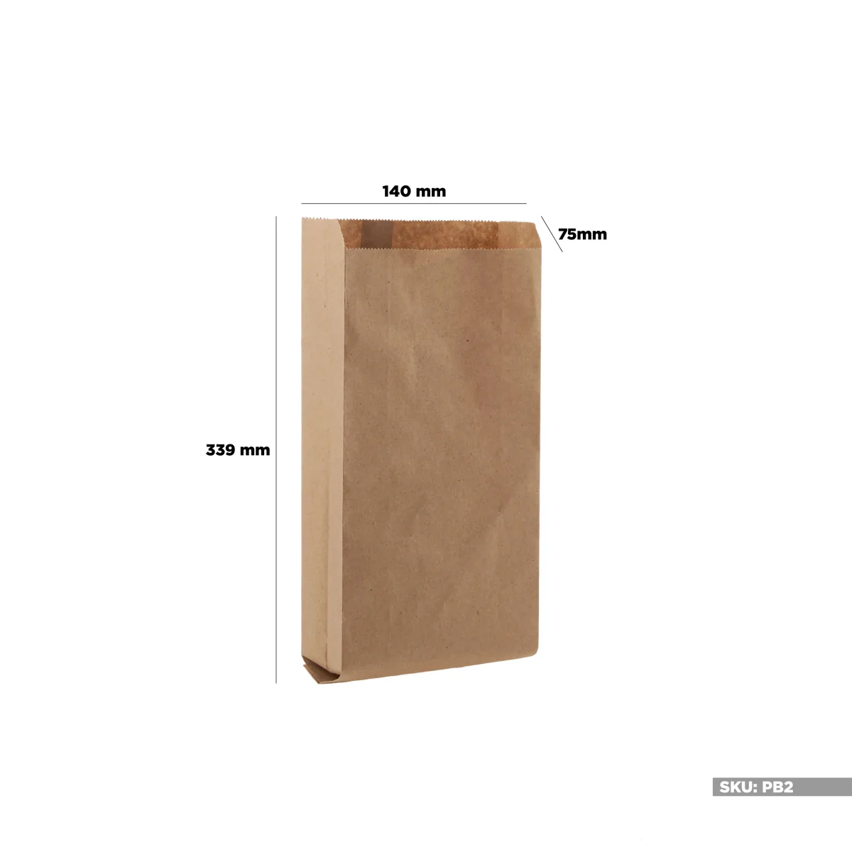 Pinch or Flat Bottom Kraft Paper Bags - Image 12