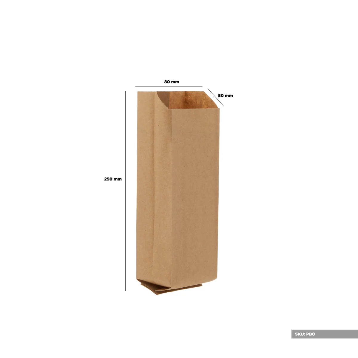 Pinch or Flat Bottom Kraft Paper Bags - Image 4
